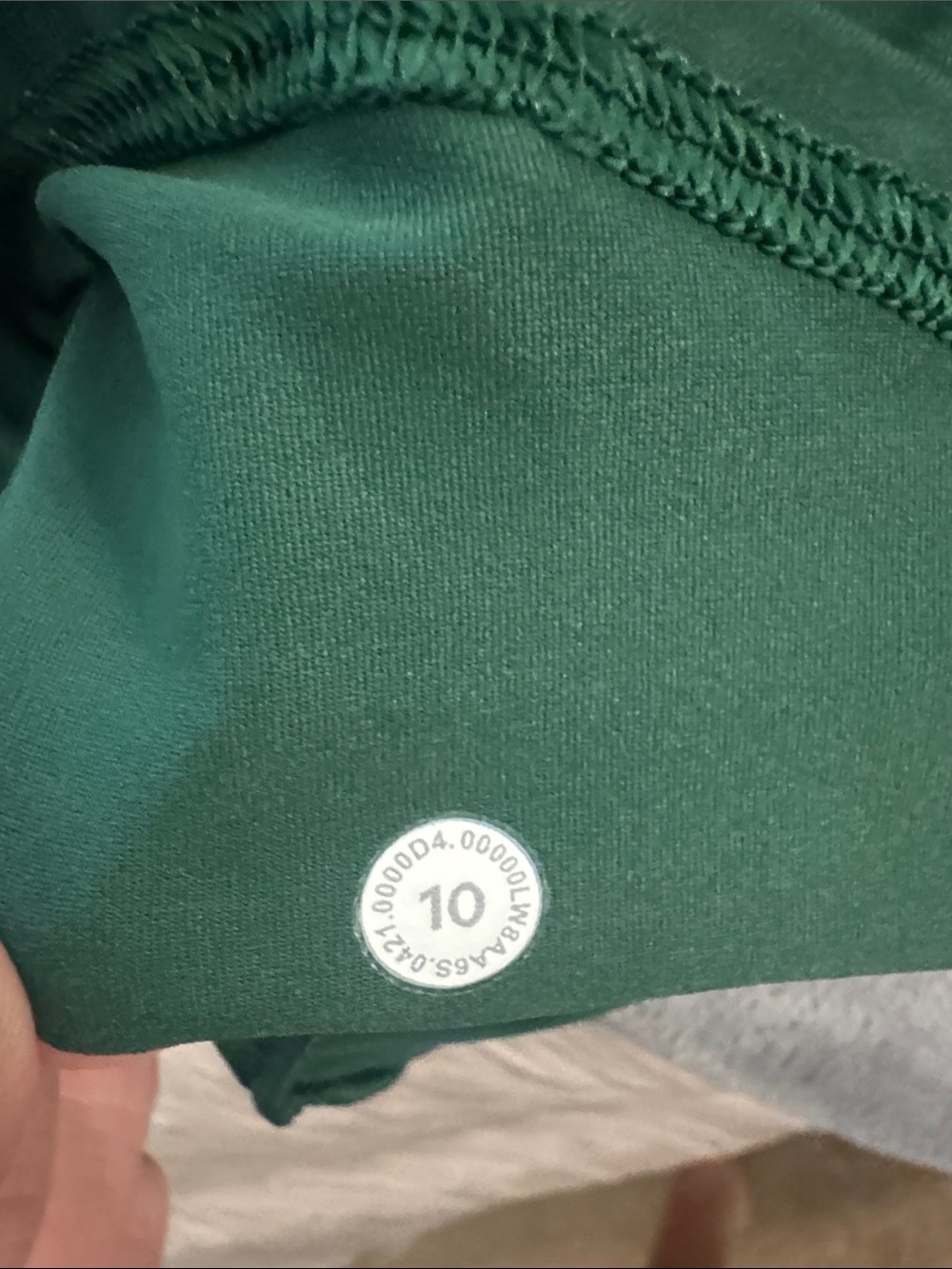 lululemon athletica Forest Green Circle Skater Skirt